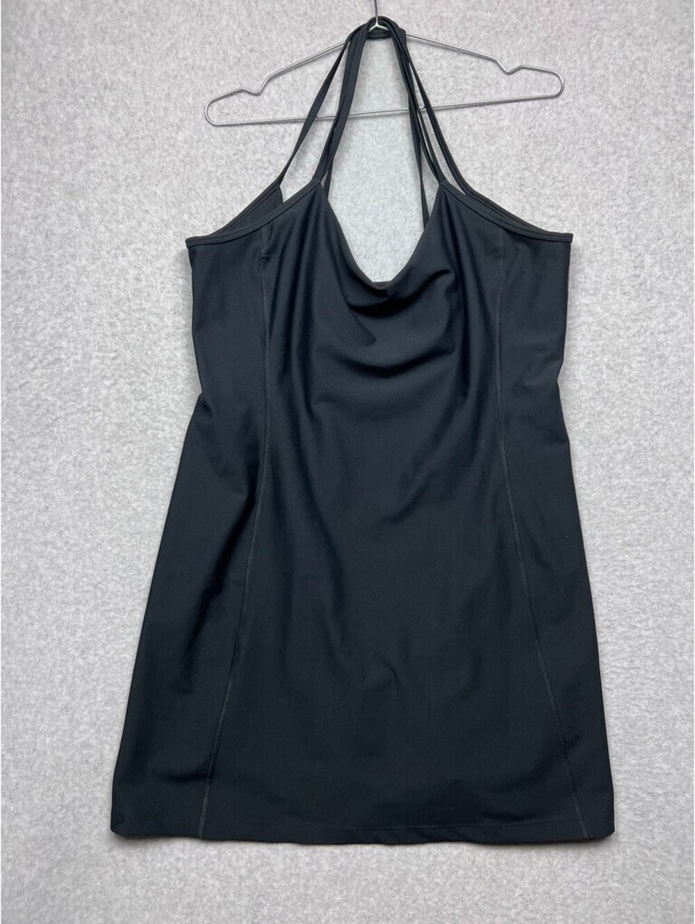 Abercrombie YPB sculptLUX Active Exercise Dress XL Black Workout Athletic Tennis